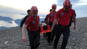 Fethiye'de paraşüt kazası