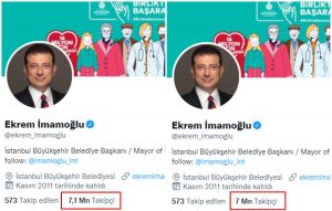 İmamoğlu Twitter'da Takipçi Kaybediyor!