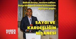 "Saygı ve kardeşliğin nişanesi"